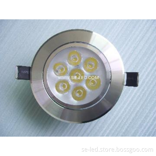 7x1W anti glare Epistar led ceiling bulb light